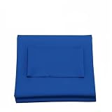 HEUchuan Reemplazo de Fieltro Tela mezclada for Mesa Billar 7 pies, 8 o 9 para Clubes, hoteles, hogares y Bares(988 Blue,For 8ft Table)