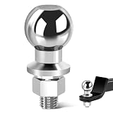 BSTDAYEVER Bola de Enganche Remolque Segura Bola Remolque Coche 50mm 3.5T | Enganche Remolque Tractor Oxido Cabeza de Enganche Remolque Polvo para Quad Automóviles Camiones Vehículos Recreativos