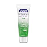 Durex Naturals H2o Lubricante, Con Ingredientes 100% Naturales, 100 Ml