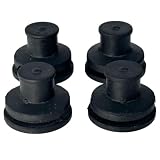 3RG INDUSTRIAL Soporte tapa motor, pack de 4 unidades, OEM 013793 | Para C4 I 2.0 HDi, C5 II 2.0 HDi, 307 2.0 HDi 135, recambios para coches, motores y otras piezas de vehículos