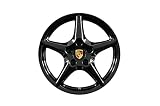 Compatible con Porsche 911 997 Carrera III BBS Llanta Negra 10J ET58