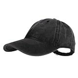 Gorra de Béisbol Vintage Visera Curva de Algodón Lavada | Estilo Clásico y Unisex, Uso Año, Comodidad Transpirable para Salidas Familiares y Streetwear