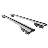 accessorypart Compatible con Hyundai Tucson 3 (TL) 2016-2021 HOOK Model Barras de Techo Auto Portaequipajes Barras Transversales Gris Aluminio 2 Barras