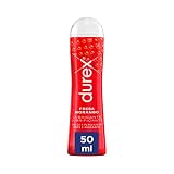 Durex Play Lubricante Fresa, 50 ml (Paquete de 1)