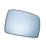 MIRROVIA Espejo Retrovisor Derecho Para Land Rover Discovery 3 04-09 1pc | Cristal, Azul, Convexo, Calefactado, Placa Respaldo, OE CRD000210, 21 Cm, Para Freelander 2 06-10, Para Range Rover 02-09