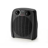 Taurus New Gobi Calefactor Eléctrico 2000W, 2 Potencias, Termostato, Negro | Función ventilador, protector térmico y asa; hasta 20 m²