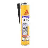 SIKA - Masilla adhesiva multiusos - Sikaflex 11 FC Purform - Negro - 300ml | Sellado y pegado - Poliuretano multisuperficie - Interior/exterior - Alta adherencia - Uso versátil