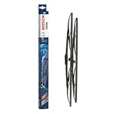 Bosch Twin 531 Limpiaparabrisas Frontal, 53 cm / 45 cm | Set de Escobillas de Recambio para una mayor seguridad en la conducción - con Adaptador Quick-Clip Premontado