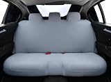 AzulLanse Funda para Asiento Trasero de Coche, Universal, Extensible, con Orificio para cinturón de Seguridad (Gris)