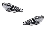 Johns, Juego de faros delanteros compatible con Peugeot 206/CC Faros 09/98- Neuw H7/H7 Set izquierdo y derecho,