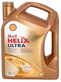 SHELL Aceite de motor 0W-30 Helix Aceite sintetico ACEA C2 ACEA C3 API SN Ultra ECT C2/C3 5L Compatible con VW Polo V Hatchback 6R1, 6C1 up! Hatchback 121, 122, BL1, BL2, BL3, 123, TOYOTA, SKODA