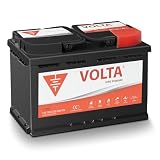 Volta baterías Bateria de Coche Standard 70Ah 640A - Borne +Dcha - Medidas Largo 278 x Ancho 175 x Alto 190 mm con 2 años de Garantía, para Automóvil de turismo - Fabricación Europea.