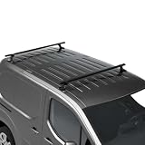 Mont Blanc Barras de Techo Pro Rack 205 Acero - 2 Barras, Carga 75 kg | 2 barras de techo profesionales Pro Rack 205, fijación en puntos de origen. Carga 75 kg, anticorrosión.