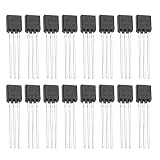 eMagTech 50 piezas BS170 Mosfet de repuesto de transistor N canal rectificador MOSFET tubo N canal efectos de campo accesorios para proyectos electrónicos de bricolaje control de motor CC
