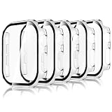 Bigqin 5 Piezas Protector de Pantalla Compatible con Apple Watch Series 11 10 46mm, con Vidrio Templado, Cubierta Completa, antiarañazos, Funda Protector Compatible con iWatch 11 10 46mm
