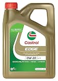 Castrol EDGE 0W-20 LL IV Aceite de Motor Avanzado Sintético, 4L
