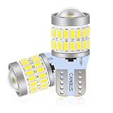 XELORD Bombillas LED W5W T10 12V 6000K Luz Blanca 360° 2 Uds | Iluminación 360° sin puntos oscuros. Luz blanca de 6000K para interior, matrícula y maletero. Instalación Plug & Play.