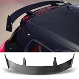 Coche Aleron Trasero para VW Scirocco 2009-2017, Alerón Trasero para Maletero, Techo Trasero Spoiler Wing Lip Cola Trasera Alas Spoiler Antiarañazos Accesorios