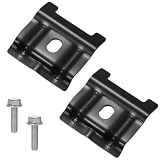 2 Piezas Soporte de Fijación para Batería de Coche, Juego de Soportes y Tornillos Metálicos para Batería, Kit de Fijación para Batería 1J0803219, Juego Anclaje para Batería de Coche para SUV Turismos