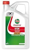 CASTROL Aceite de motor 5W-40 GTX ACEA A3/B4 API SP A3/B4 5L Compatible con VW Polo V Hatchback 6R1, 6C1 up! Hatchback 121, 122, BL1, BL2, BL3, 123 Golf 7 Hatchback 5G1, BQ1, BE1, BE2, TOYOTA, SKODA