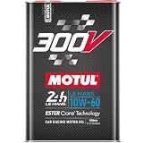 MOTUL Aceite de motor 10W-60 300V LE MANS Aceite para motor ESTER Core Techn. 5L