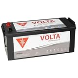 Bateria de Camión VOLTA Professional Pro 200Ah 1250A - Borne +Izq - Medidas Largo 513 x Ancho 223 x Alto 223 mm con 2 años de Garantía - Fabricación Europea.