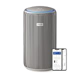 Philips 3200 Purificador de Aire HEPA, 130 m², Ultrasilencioso 15dB*, Gris | CADR 500 m³/h, Filtra el 99,97%, 130 m², HEPA y carbón activo, eficiencia energética, control por app Air+ (AC3210/12)