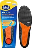 Scholl GelActiv Profesional Plantillas de Gel para Hombre - Botas y Zapatos de Trabajo, Comodidad Superior y Absorción de Impactos con Tecnología GelWave, Amortiguación Todo el Día, Talla 40-46.5