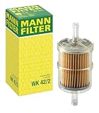 MANN-FILTER, WK 42/2 Filtro de combustible | Para Turismos, Protección sistema combustible, Protección inyectores, Combustible limpio, Calidad original OE