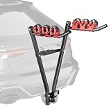 Wiltec Portabicicletas de Bola para 3 plazas – Soporte Resistente hasta 45 kg, Estructura de Acero Q235, instalación fácil, Transporte Seguro y Estable, Ideal para Coches y autocaravanas.