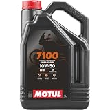 MOTUL 104098 Aceite Moto, 7100 4T, 10W50, 4 l, El embalaje puede variar
