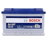 Bosch S4007 Batería de coche 72A/h 680A tecnología de plomo-ácido para vehículos sin sistema Start y Stop
