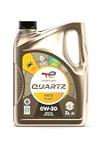 TotalEnergies Quartz INEO First 0W30 - Aceite de Motor Low SAPS, tecnología de Resistencia a la Edad, fórmula de Ahorro de Combustible, lubricante sintético avanzado de Aceite de Motor, 5 litros