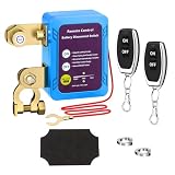 Feelhap Desconectador de Bateria Coche,12V 240A Corta Corriente Bateria | Coche con Control Remoto,Interruptor Bateria Coche Interruptor de Desconexión Automática para Coche Camión Barco Antirrobo