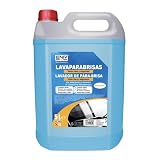 Enerfero Líquido Limpiaparabrisas Multiestacional 5L-Liquido Limpiaparabrisas Coche,anticongelante coche -5ºC,Fórmula Limpia Insectos, Suciedad y Grasa (5L)
