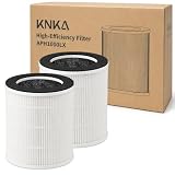 KNKA Filtros HEPA Originales APH1000 para Purificador de Aire, Pack de 2 | Filtro HEPA, ≥99,97% de filtración hasta 0,3 µm, captura polen, polvo, pelo y partículas en suspensión, cambio rápido