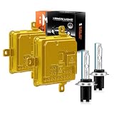 Wattstar H7 Xenón Kit de Conversión Canbus HID sin Errores decodificación Ballast 55 W Bombilla del Faro 6000K 12V