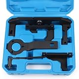 LALAGO 5pzs Herramienta de Correa de Distribucion de Motor, Correa Dentada, Herramientas de Ajuste de Motor de Gasolina compatible con Peugeot, Opel, PSA, Citroën, Toyota 1.0/1.2 VTi 108 208 308 2008