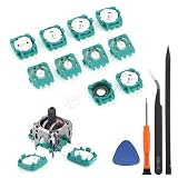 10 Piezas para PS5 2K3 Ohm Trimmer Potenciómetro de Repuesto para Sony PlayStation 5 Trim Pot Resistor Módulo Sensor para ALPS Joystick Analógico Accesorios Reparación con Herramientas (Verde)