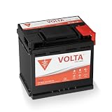 Bateria de Coche 50Ah 400A - Volta Classic C500D - Borne +Dcha - Medidas Largo 207 x Ancho 175 x Alto 190 mm con 2 años de Garantía - Fabricación Europea.