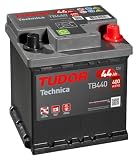 Tudor Batería Tudor TB440 Technica. 12V - 44Ah/400A (EN) Caja L0 (175x175x190mm)