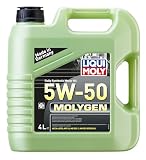 Liqui Moly Molygen 5W-50, 4 L, Aceite de motor para coches, 2543