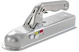 LCOUACEO Enganche Remolque Cuadrado, Universal Acoplamiento de Bolas de Tracción, Carga de Tracción, 800 kg, Diámetro 50 mm para Caravanas, Casa Móvil