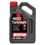ACEITE MOTUL 4100 TURBOLIGHT 10W40 5L
