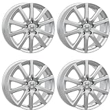 4x Llantas AUTEC SKANDIC 6.5x16 ET33 5x112 Brillantsilber