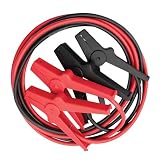 Schumacher Electric - Cables de Arranque 3m 16mm² - Baterías 6V/12V/24V - Para Coche, Furgoneta, Caravana - Pinzas Seguras Aisladas - Certificado GS/TÜV