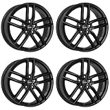 4x Dezent llantas TR black 7.0Jx17 ET40 5x112