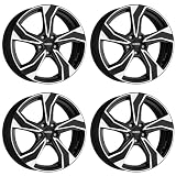 4x Dezent llantas KB dark 7.0Jx17 ET40 5x112