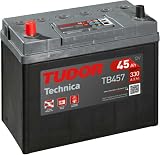 Tudor Exide Technica 45Ah, 12V Dimensiones: 237 x 127 x 227. Batería coche. 15% Más potente que las standard.