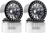 INJORA 1,9 Rueda Rim Beadlock para 1:10 RC Crawler Axial SCX10 TRX4